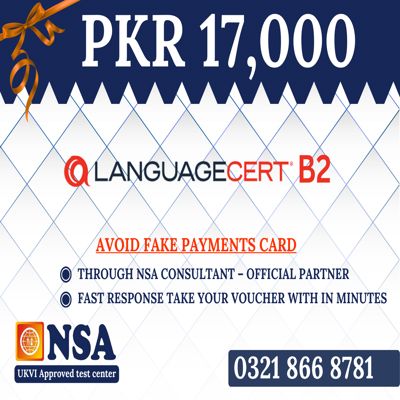 WE HAVE EXCLUSIVE DISCOUNTED ENGLISH TEST VOUCHER`S 